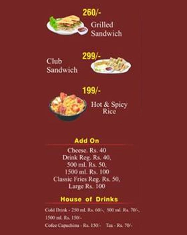 Food Knots menu