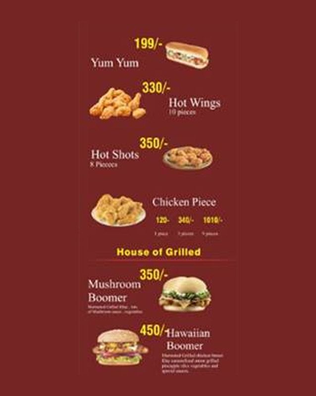 Food Knots menu