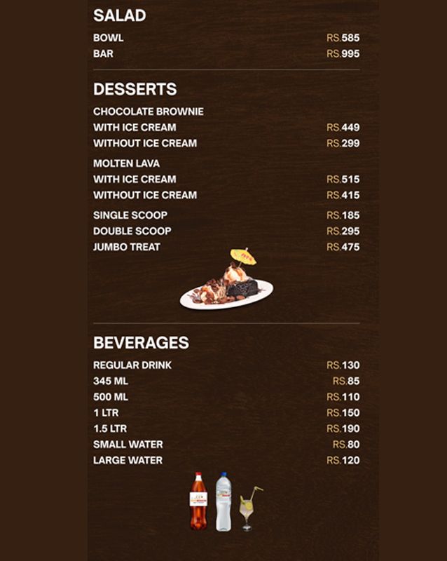 Forks n Knives Pizza Kitchen menu