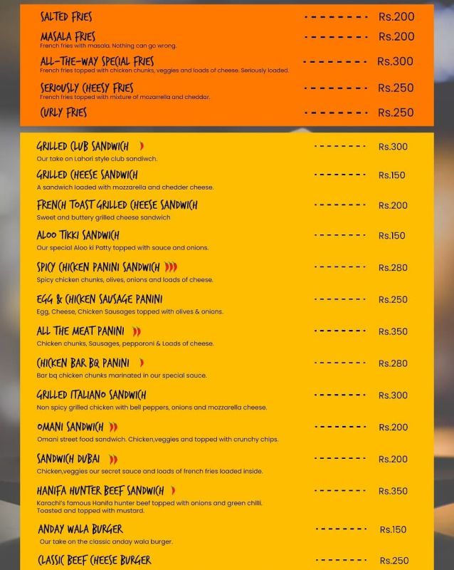 Freshly's Kitchen menu