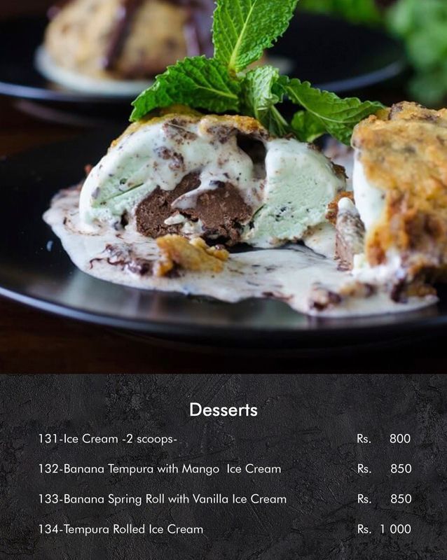 Fujiyama - Japanese Restaurant menu