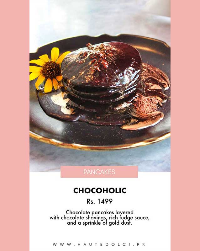 Haute Dolci menu
