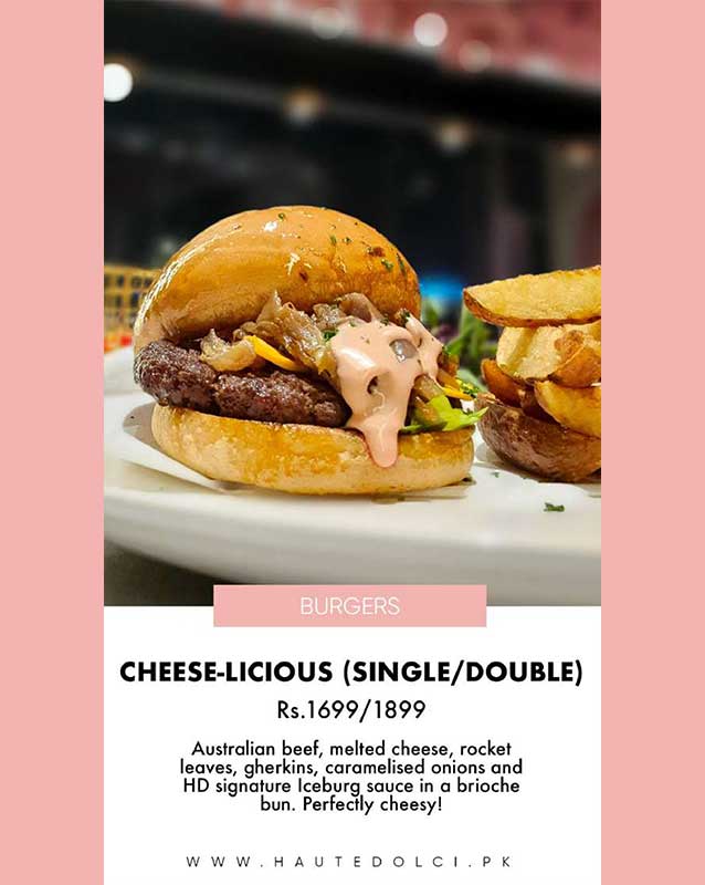 Haute Dolci menu