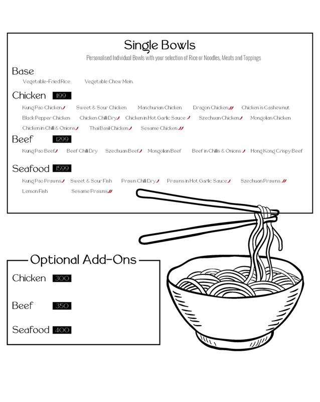 Highland Country Club & Resort menu