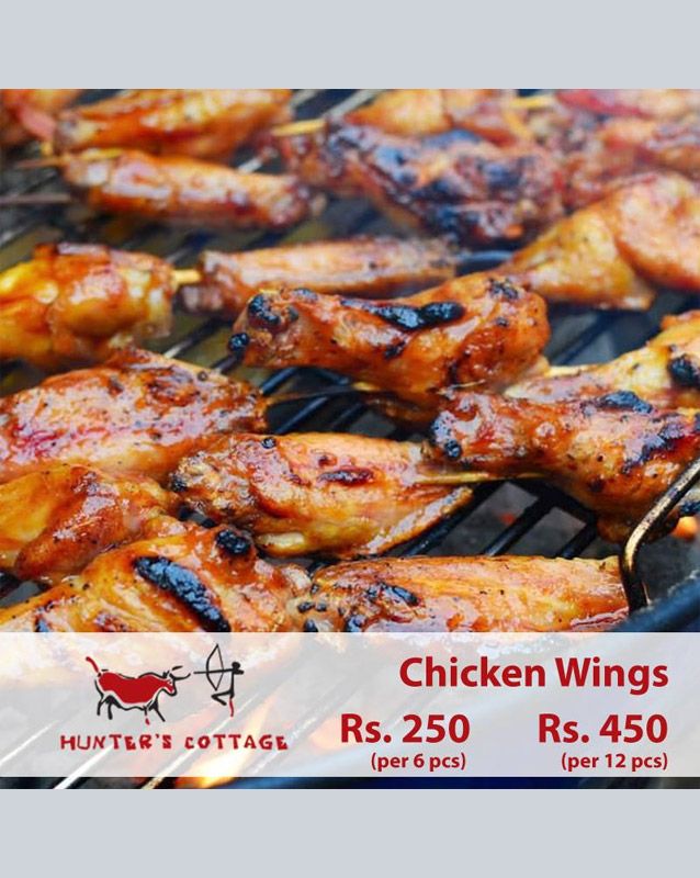 Hunter's Cottage menu