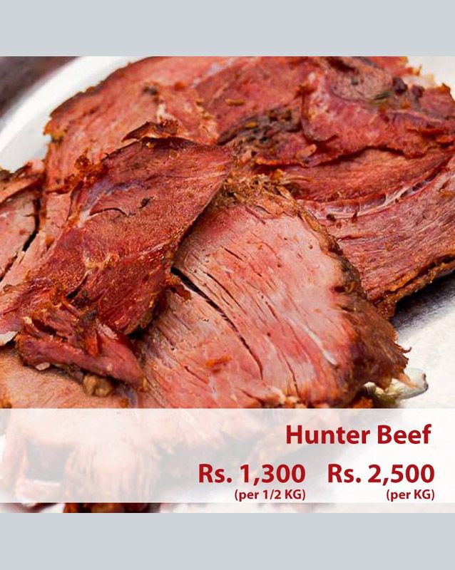 Hunter's Cottage menu