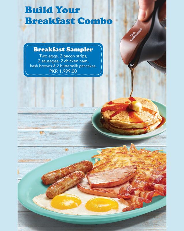 IHOP - Pakistan menu