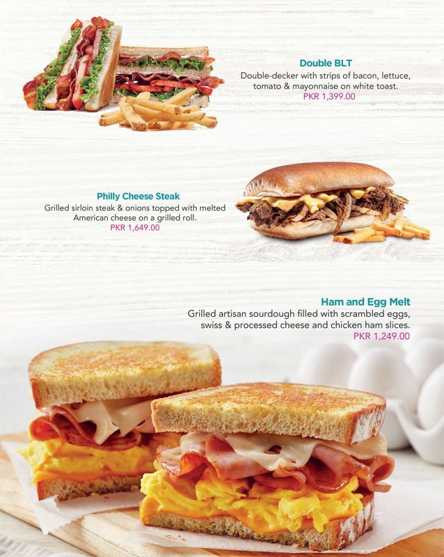 IHOP - Pakistan menu