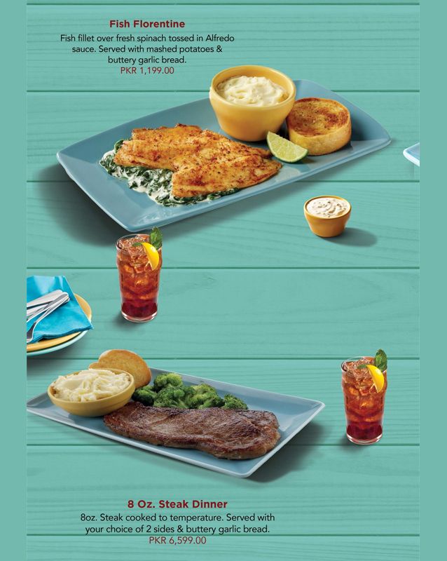 IHOP - Pakistan menu