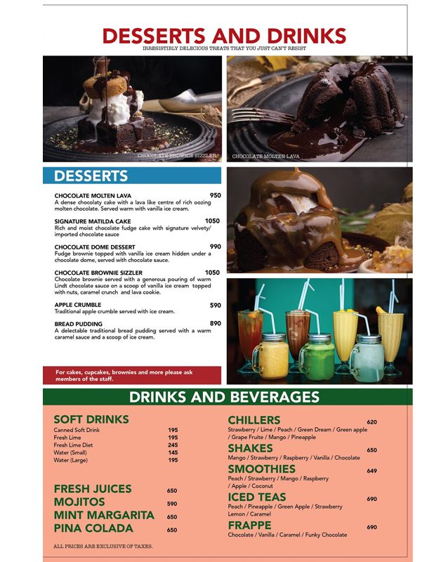 Jade Cafe menu