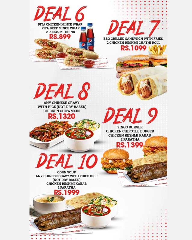 Kababjees Express menu
