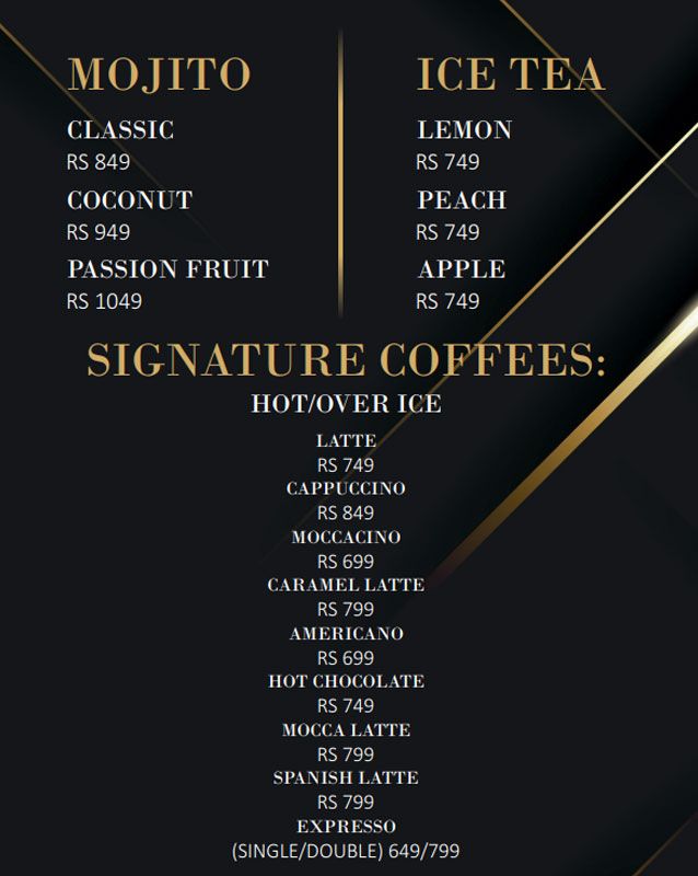 Keyaki menu