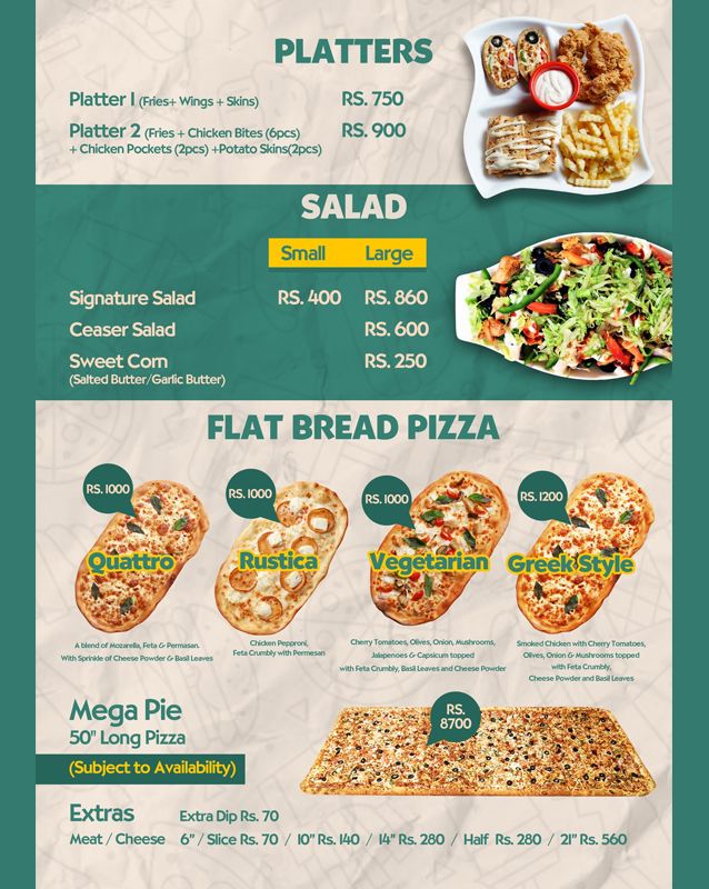 Manhattans NYC menu