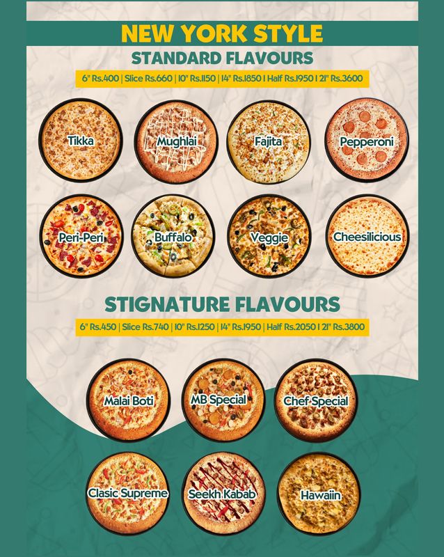 Manhattans NYC menu