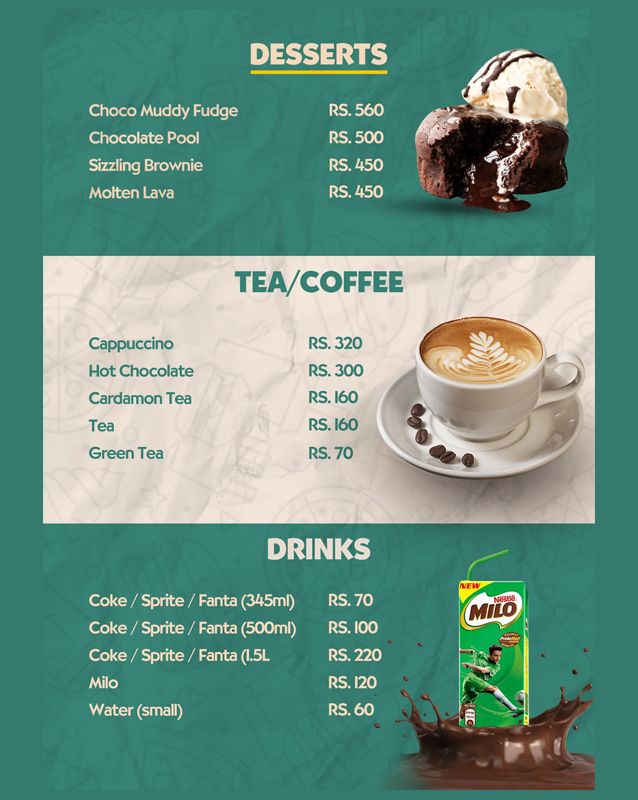 Manhattans NYC menu