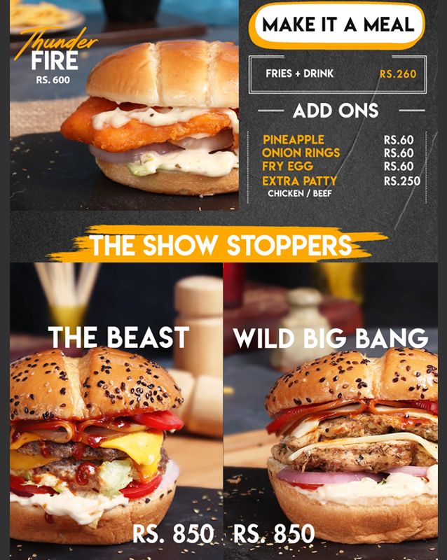 Manhattans NYC menu