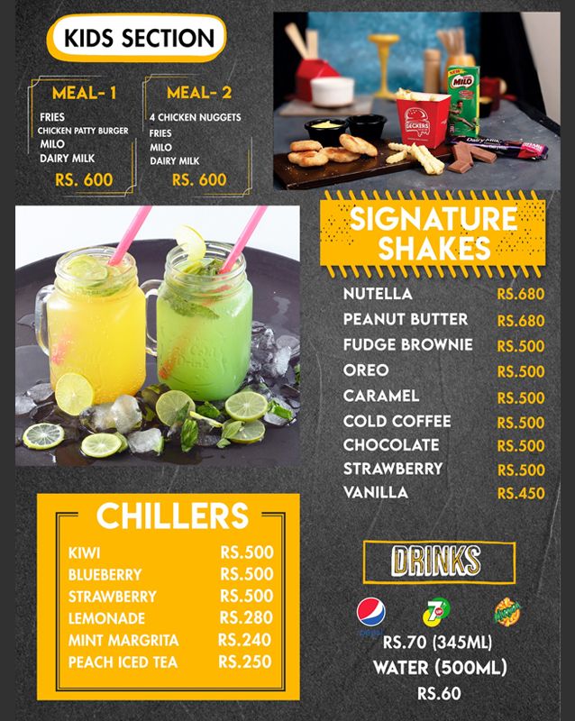 Manhattans NYC menu