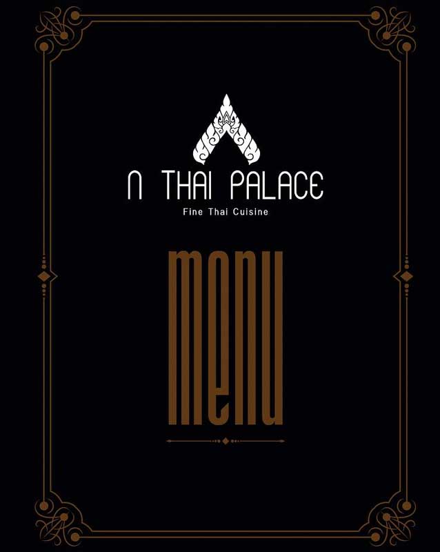 N Thai Palace menu