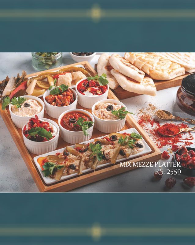 Nisa Sultan menu