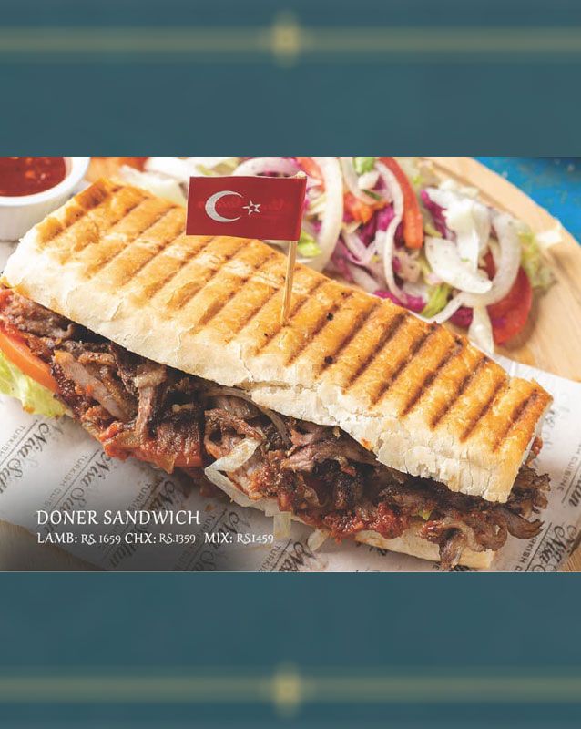 Nisa Sultan menu