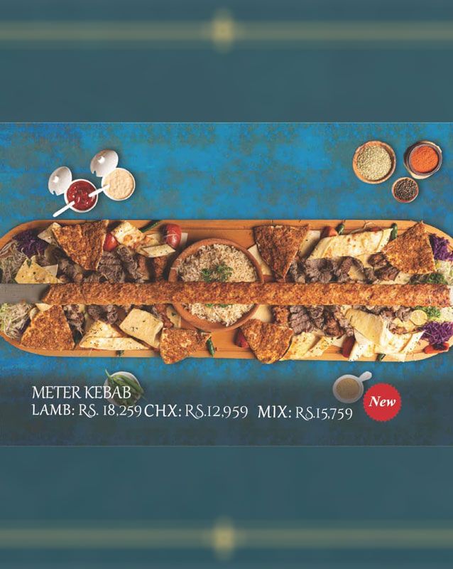 Nisa Sultan menu