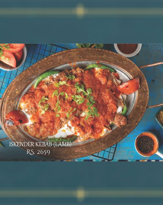Nisa Sultan menu