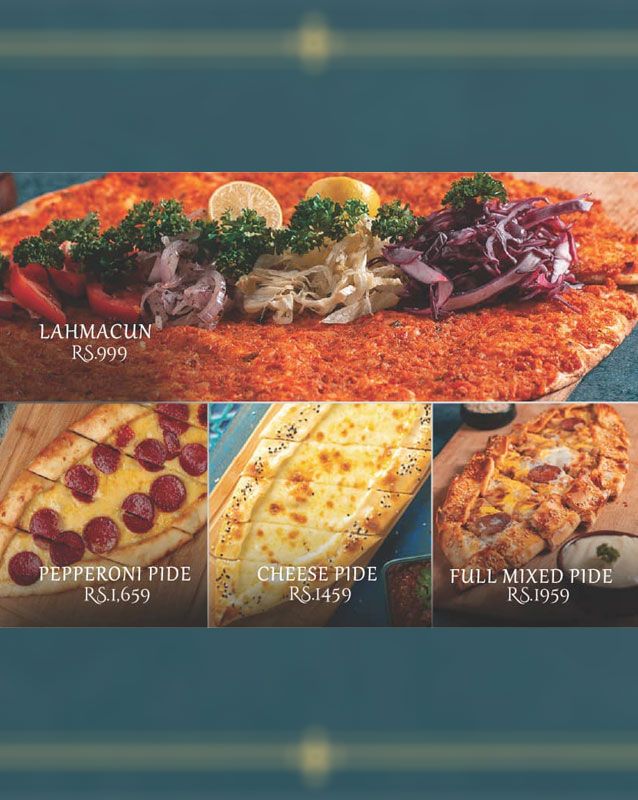 Nisa Sultan menu