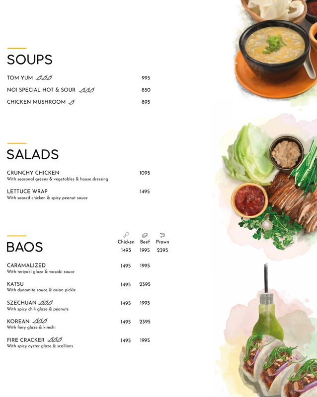 NOI-Stir Fry Kitchen menu