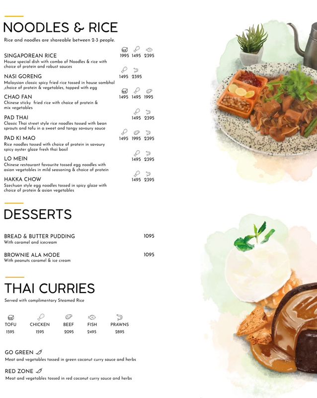 NOI-Stir Fry Kitchen menu