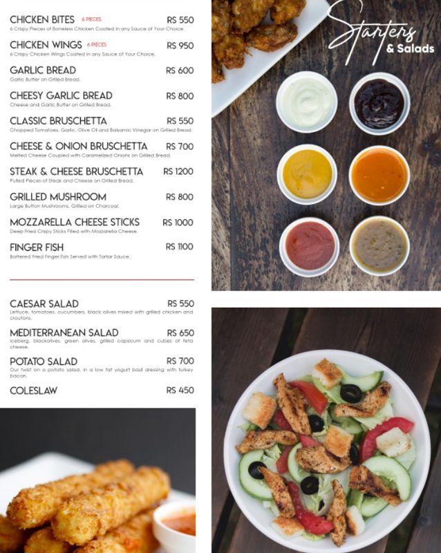 Outpost BYOB - Temporarily closed menu