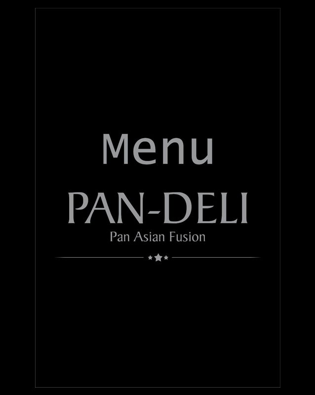 Pan-Deli menu