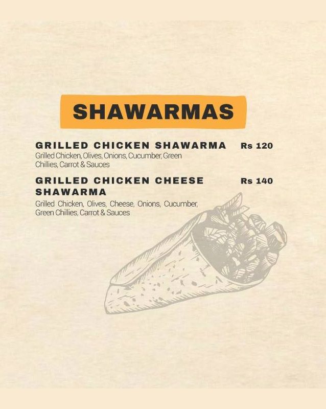 Papa Grill & Bar menu