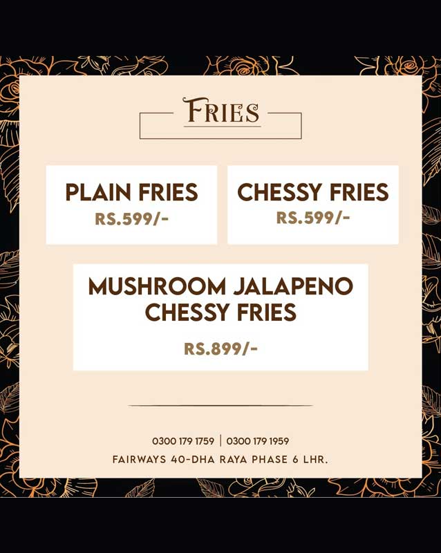 Pearson Specter Litt menu