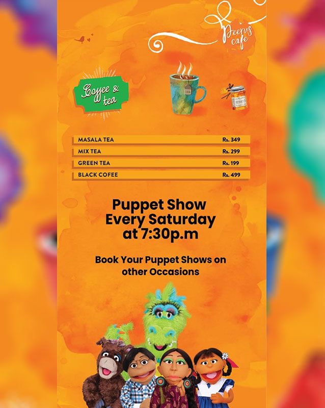 Peeru's Cafe menu