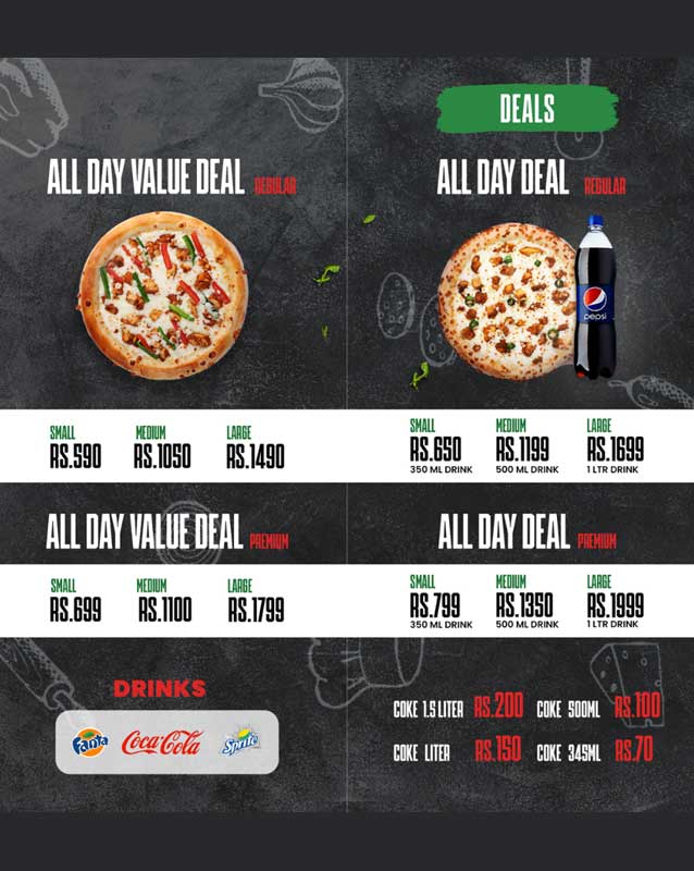 Pizza Junction menu