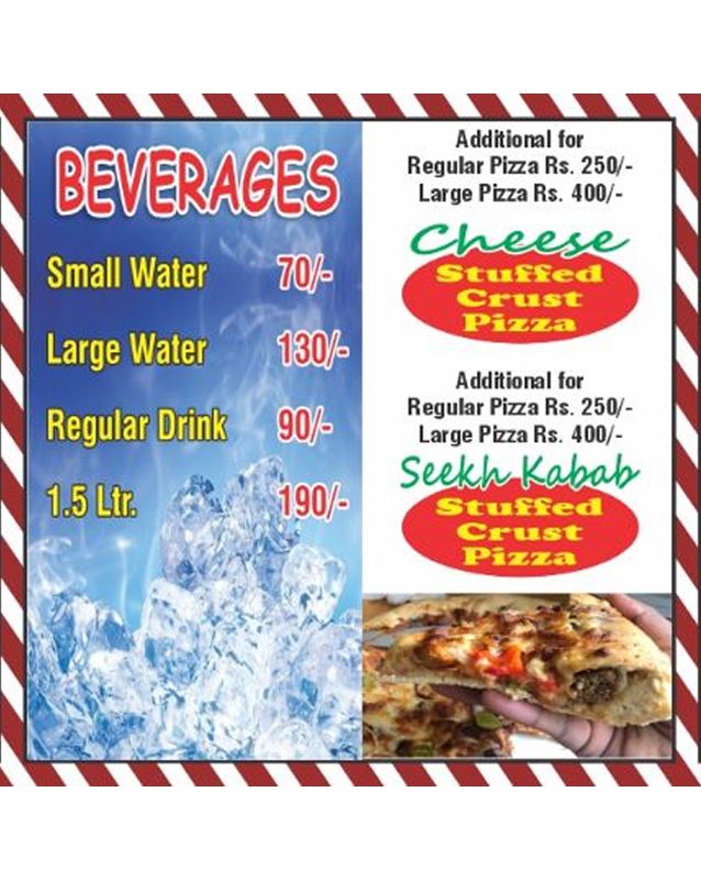 Pizza Town  menu