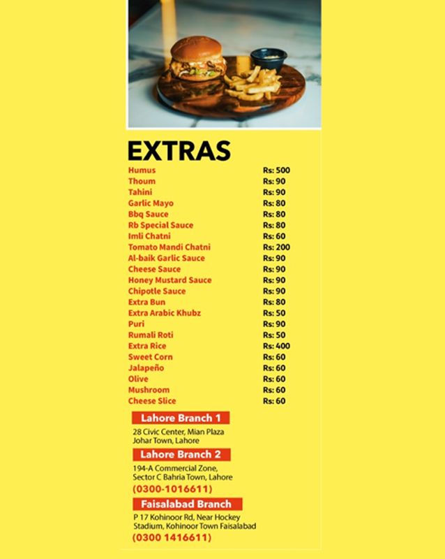 Rollbar menu