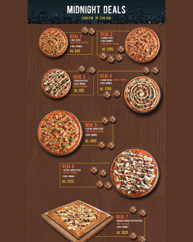 Stone Ove Pizza Valley menu