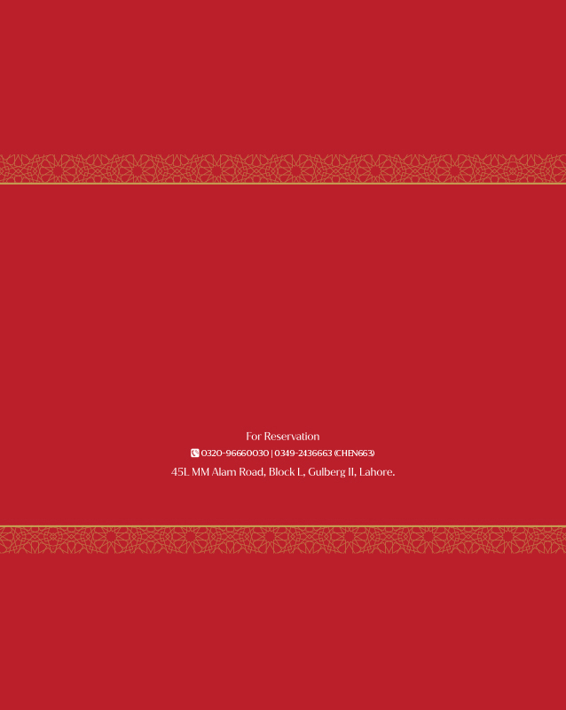 Sultan Basha menu