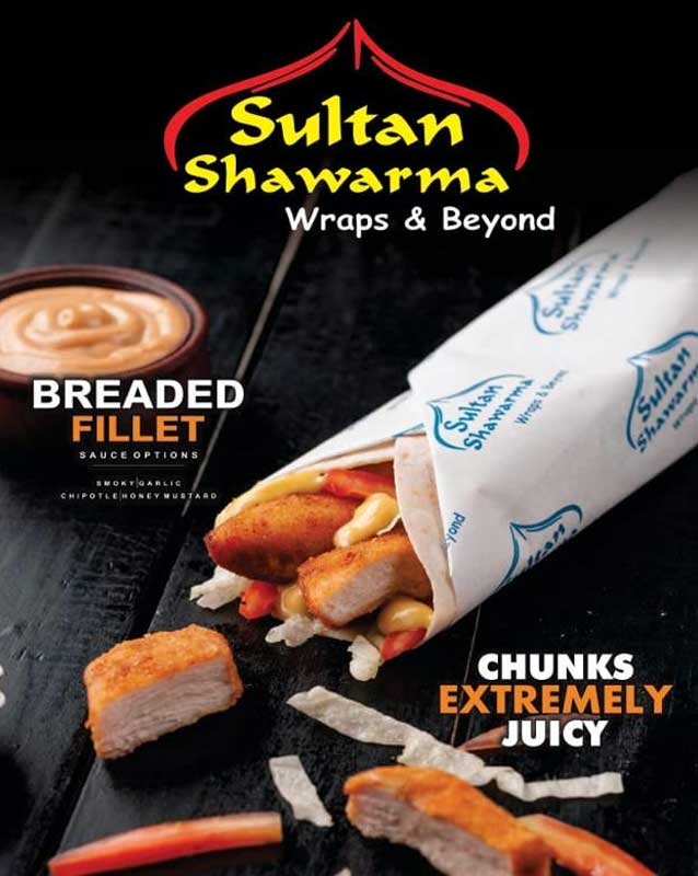Sultan Shawarma menu