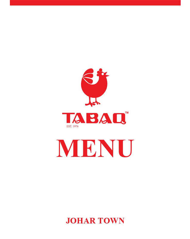 Tabaq menu