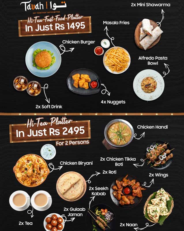 Tavah menu