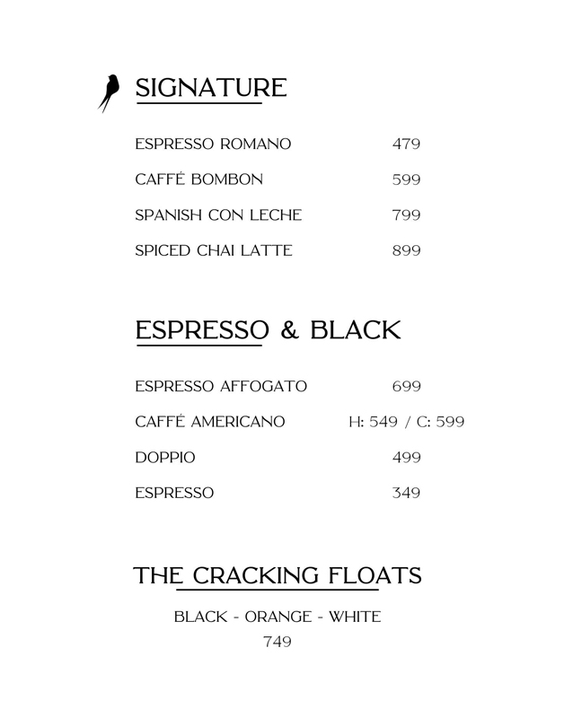 The Cracking Kernel - Café & Deli  menu