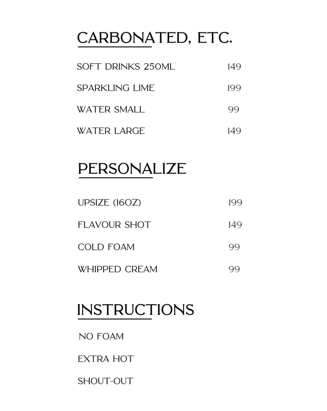 The Cracking Kernel - Café & Deli  menu