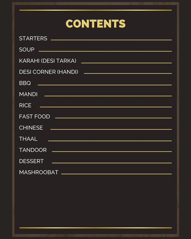 Tipu Sultan-Kebabish  menu