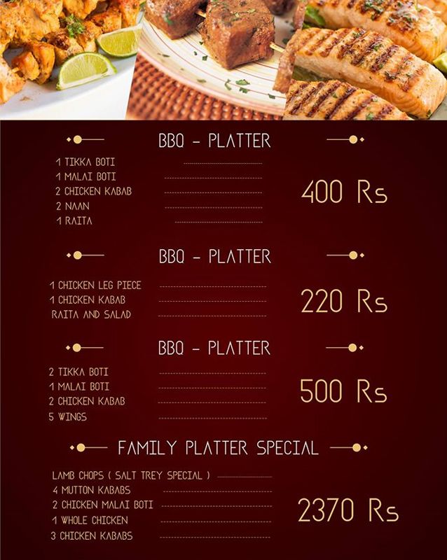 Village Grill menu