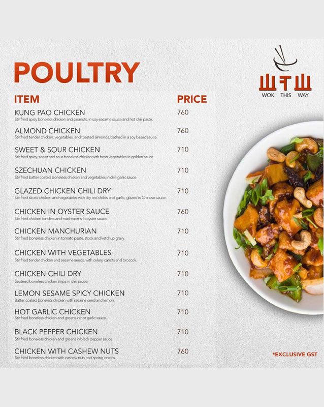 Wok This Way menu