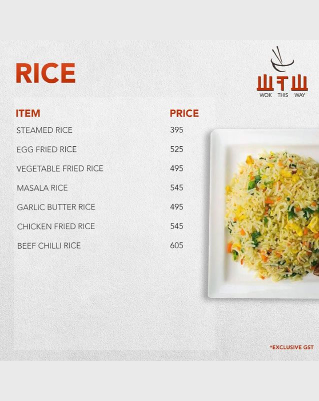Wok This Way menu