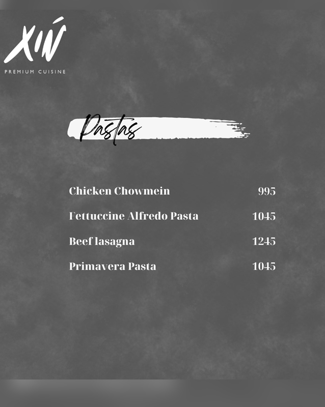 XIN menu