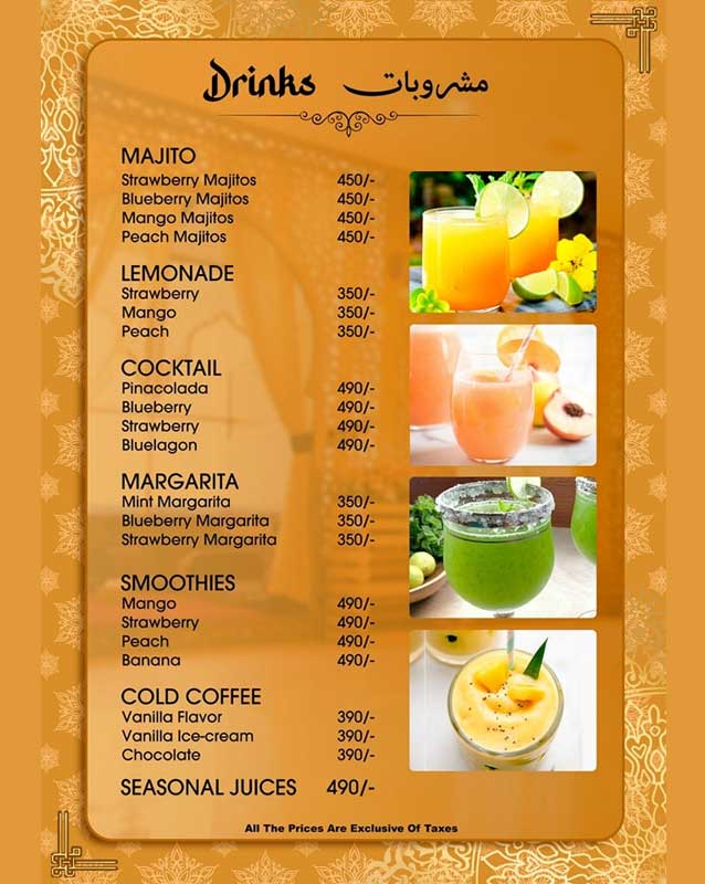 Yumto -The House of Arabic Mandi menu